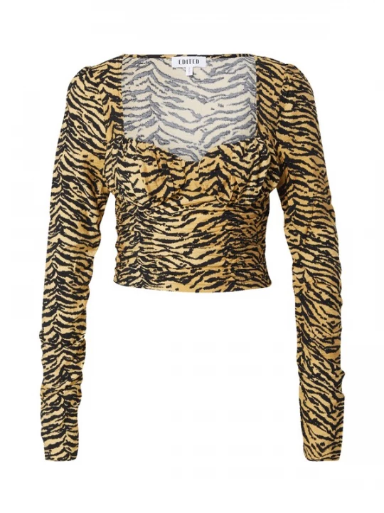 Foto van product EDITED Shirt 'Giorgina' bruin