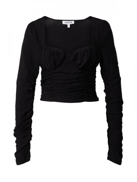 Foto van product EDITED Shirt 'Giorgina' zwart