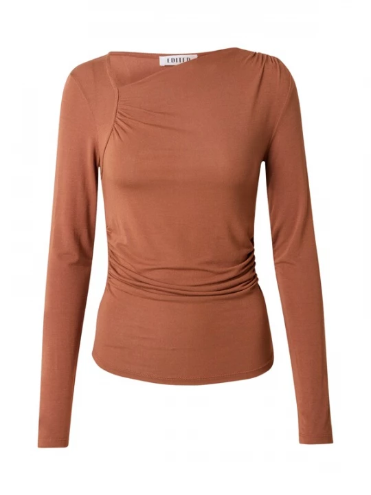Foto van product EDITED Shirt 'Hidekel' bruin