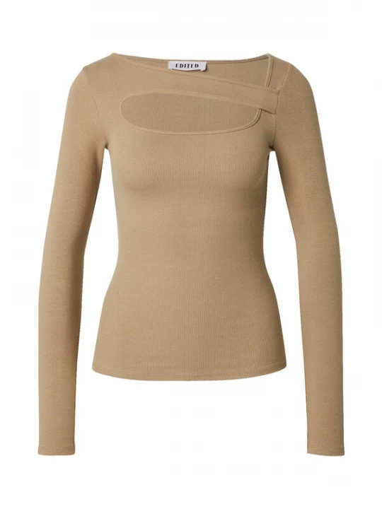Foto van product EDITED Shirt 'Idalina' taupe