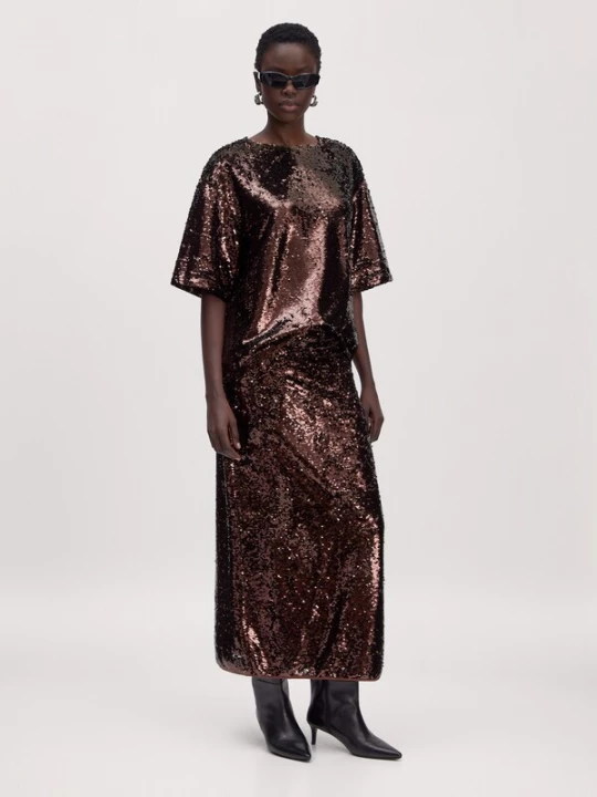 Foto van product EDITED Shirt 'Janah' bruin