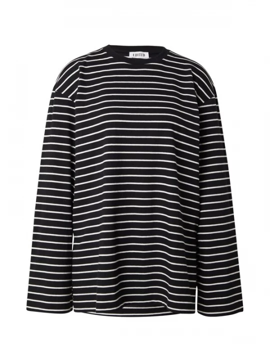 Foto van product EDITED Shirt 'Keke' zwart / wit