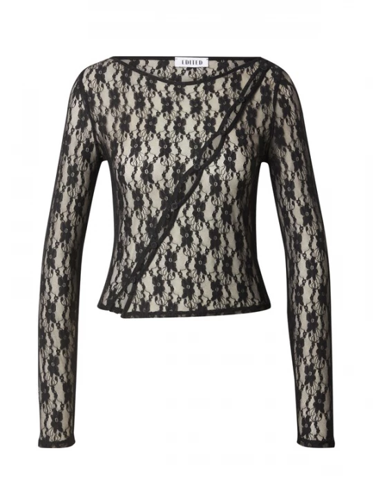 Foto van product EDITED Shirt 'Kristin' zwart
