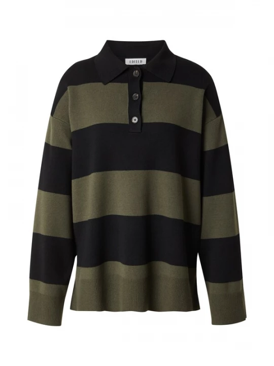 Foto van product EDITED Shirt 'Laiani' groen / zwart