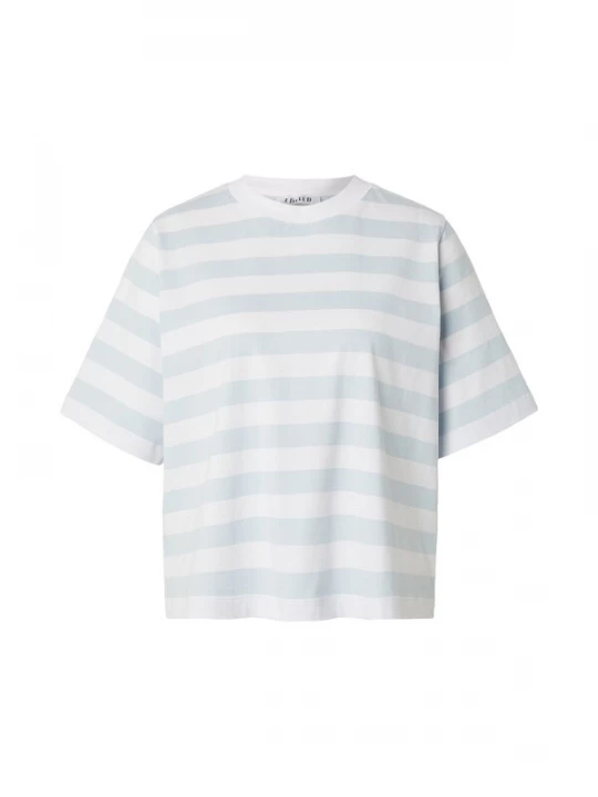 Foto van product EDITED Shirt 'Nola' blauw / wit