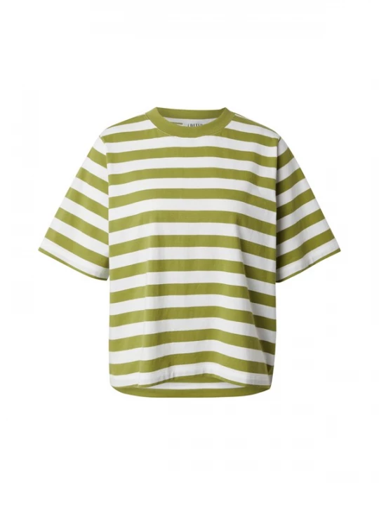 Foto van product EDITED Shirt 'Nola' groen / wit