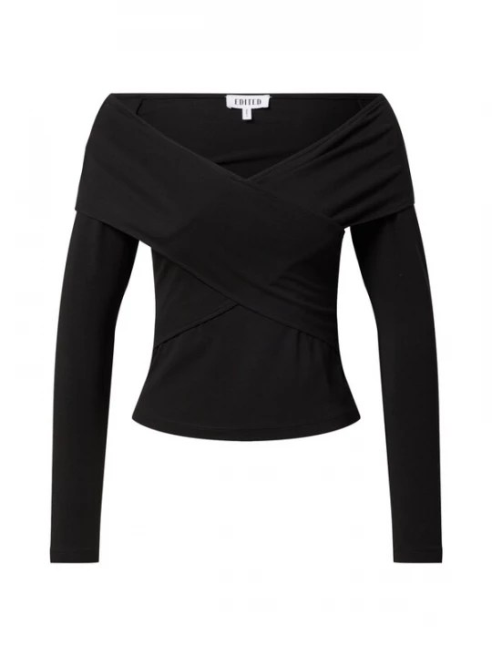 Foto van product EDITED Shirt 'Sandra' zwart