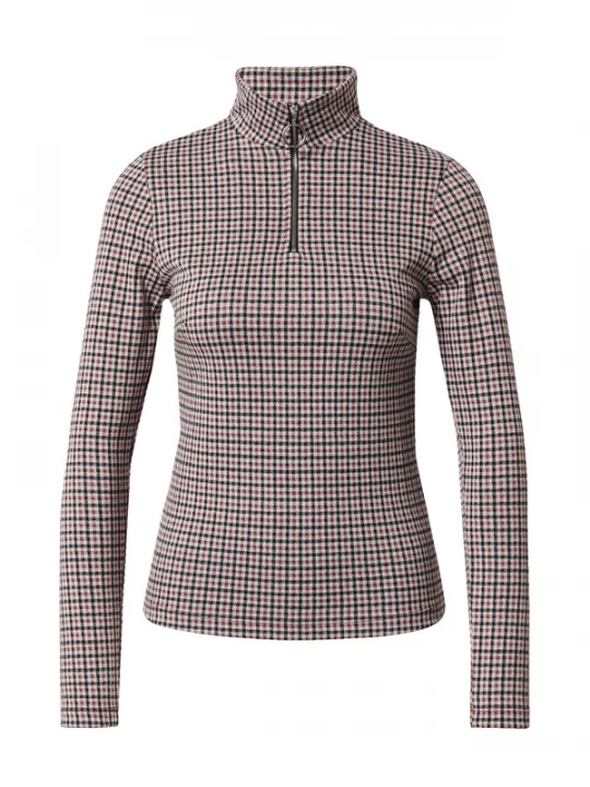 Foto van product EDITED Shirt 'Svetlana' beige / navy / bourgogne
