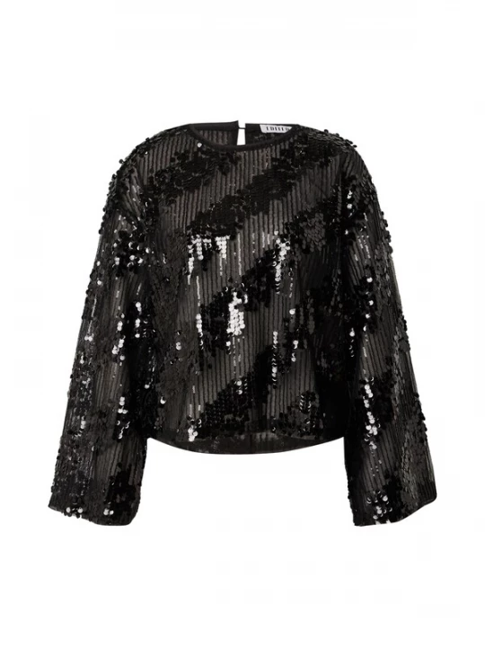 Foto van product EDITED Shirt 'Xavia' zwart
