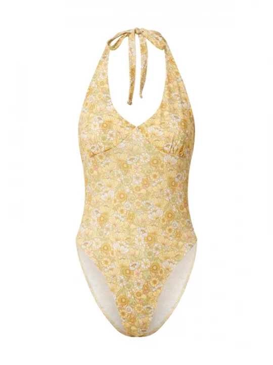 Foto van product EDITED Top 'Joyce' geel / gemengde kleuren