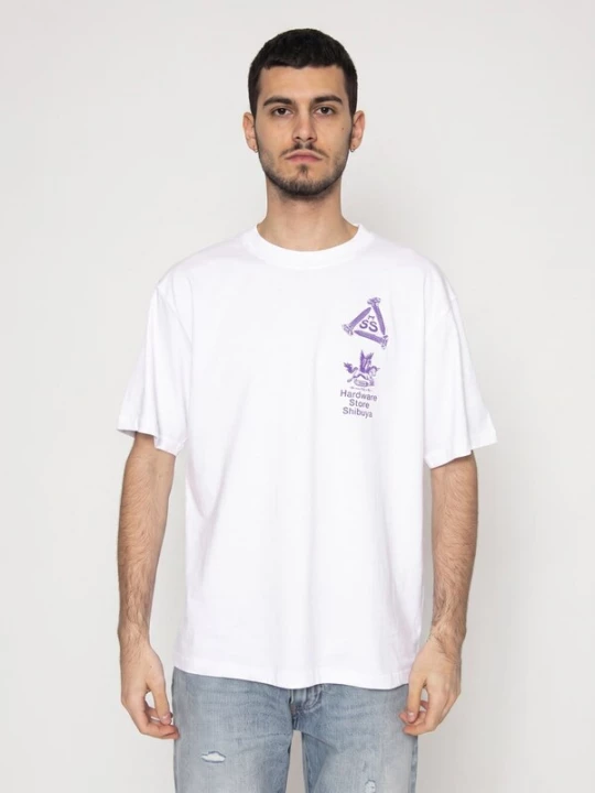 Foto van product EDWIN Shirt 'HARDWARE STORE SHIBUYA' wit