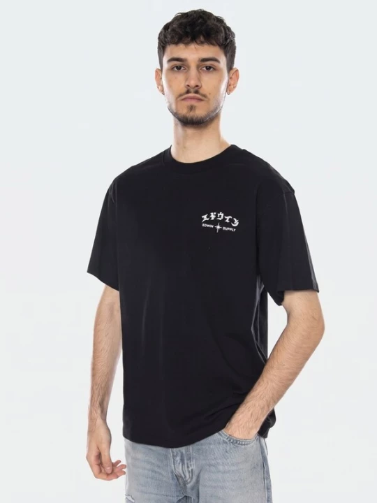 Foto van product EDWIN Shirt 'High Life Low Levels Chest' zwart