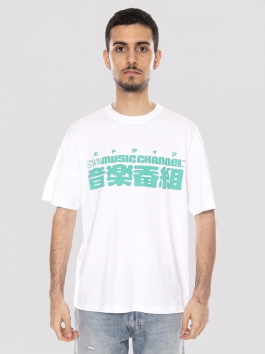 Foto van product EDWIN Shirt 'ONGAKU' wit