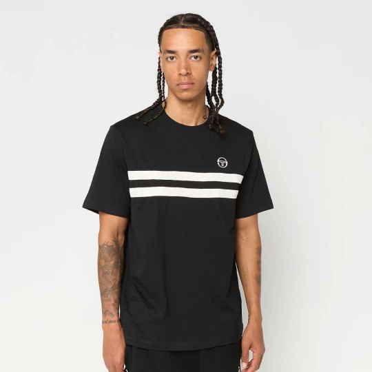 Foto van product Egeo Co T-Shirt Sergio Tacchini zwart