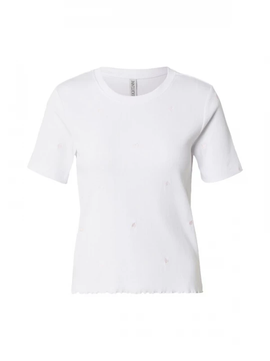 Foto van product Eight2Nine Shirt pastelroze / wit