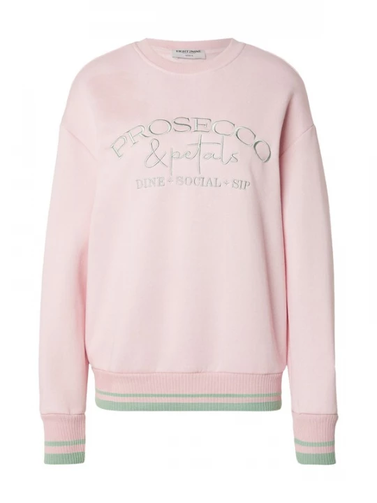 Foto van product Eight2Nine Sweatshirt lichtgroen / rosé