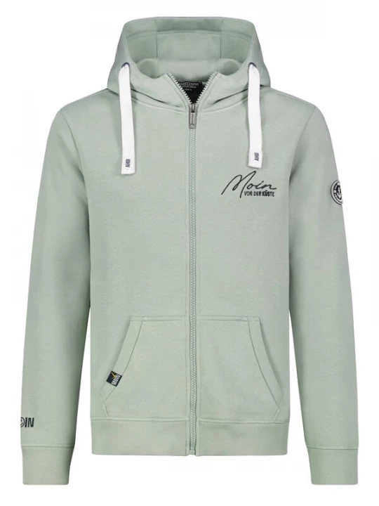 Foto van product Eight2Nine Sweatvest pastelgroen / zwart / wit
