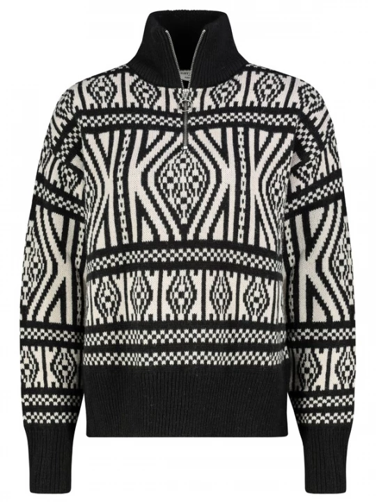 Foto van product Eight2Nine Trui crème / zwart