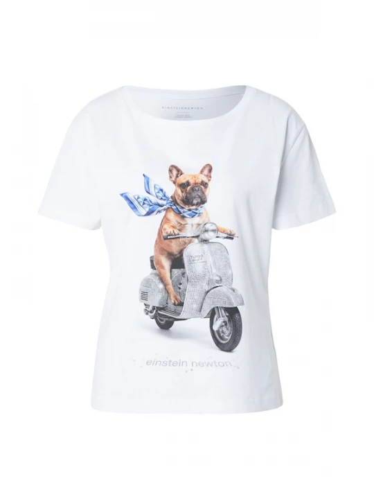 Foto van product EINSTEIN & NEWTON Shirt blauw / lichtbruin / zwart / wit