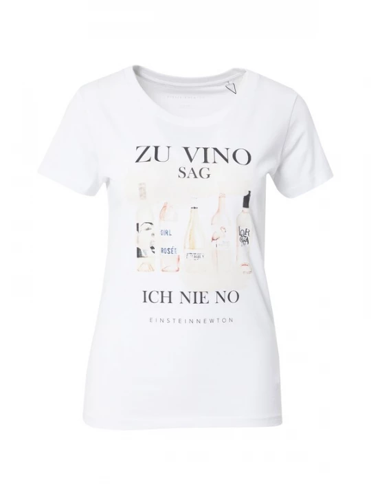 Foto van product EINSTEIN & NEWTON Shirt donkerblauw / lichtbruin / zwart / wit