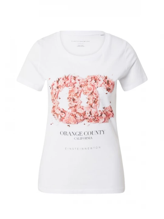 Foto van product EINSTEIN & NEWTON Shirt 'Orange County' oranje / wit