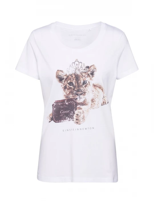 Foto van product EINSTEIN & NEWTON Shirt sand / roestbruin / wit