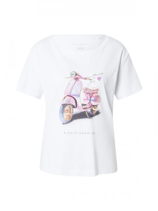 Foto van product EINSTEIN & NEWTON Shirt 'Scooter' goud / sering / pink / wit