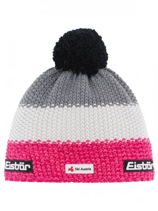 Foto van product Eisbär Muts 'Eisbar Star Pompon MU SKA' pink