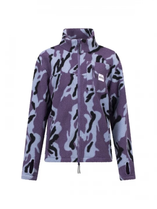 Foto van product Eivy Functionele fleece jas lila / lichtlila / zwart
