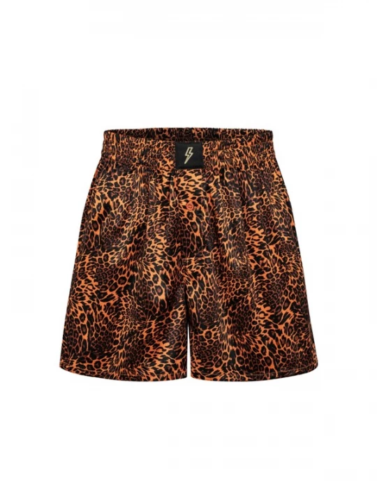 Foto van product EKCENTRIK Broek 'Leopard' donkeroranje