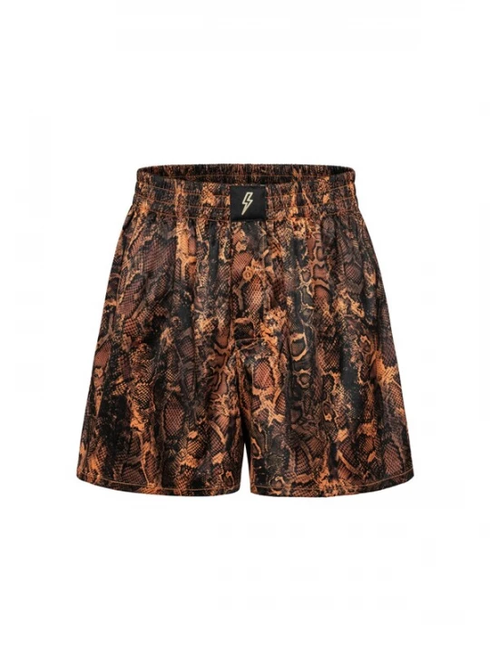 Foto van product EKCENTRIK Broek 'Snake' donkeroranje