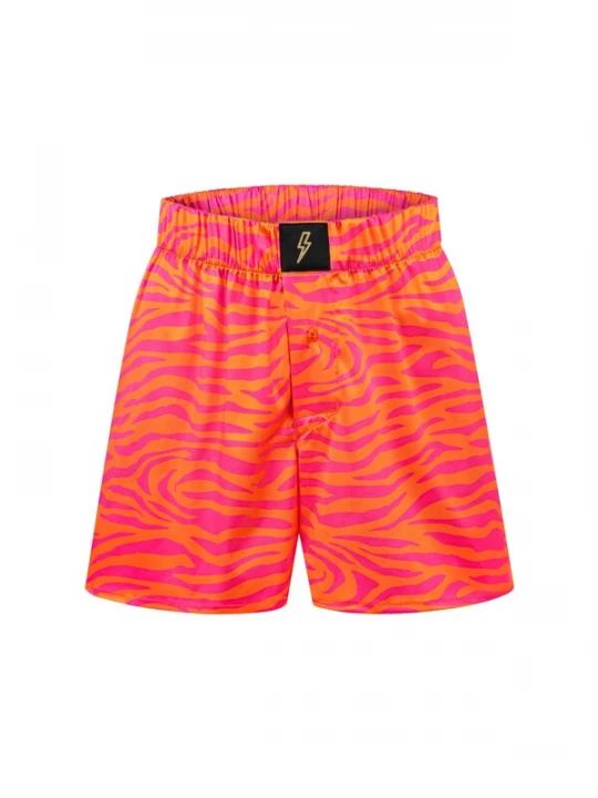 Foto van product EKCENTRIK Broek 'Wild Sunrise' oranjerood
