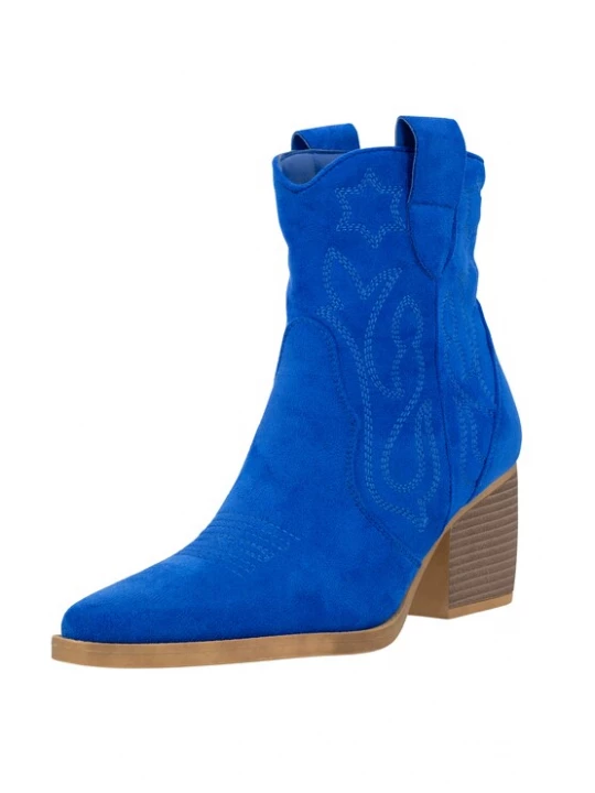 Foto van product Elara Cowboylaarzen royal blue / koningsblauw