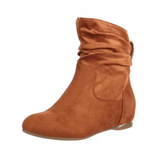 Foto van product Elara Enkellaarsjes cognac