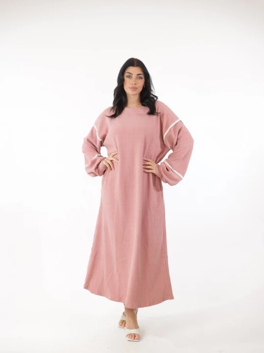 Foto van product Elara Gebreide jurk rosa