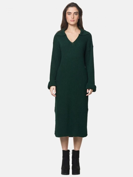 Foto van product Elara Gebreide jurk spar