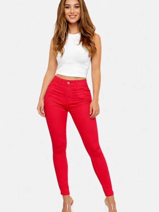 Foto van product Elara Jeans rood