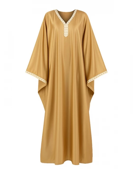Foto van product Elara Jurk camel / wit