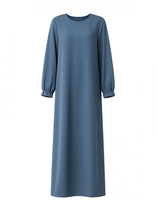Foto van product Elara Jurk duifblauw