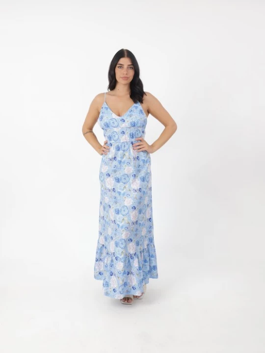 Foto van product Elara Jurk lichtblauw