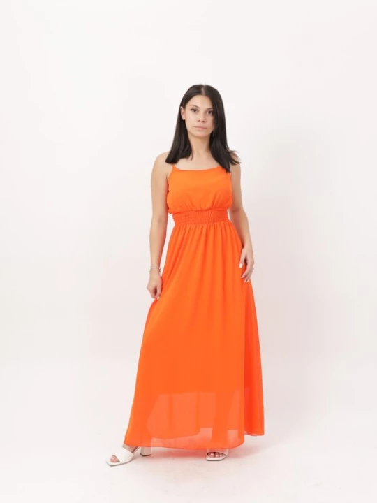 Foto van product Elara Jurk oranje