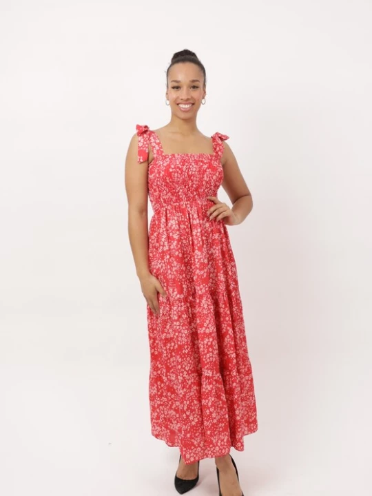 Foto van product Elara Jurk rosé / rood