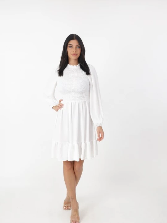 Foto van product Elara Jurk wit