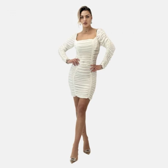 Foto van product Elara Jurk wit