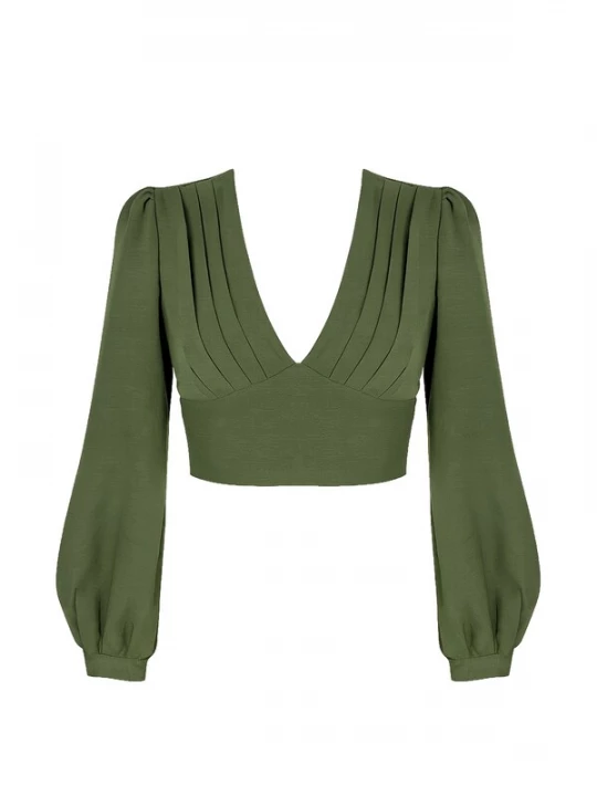 Foto van product Elara Shirt donkergroen
