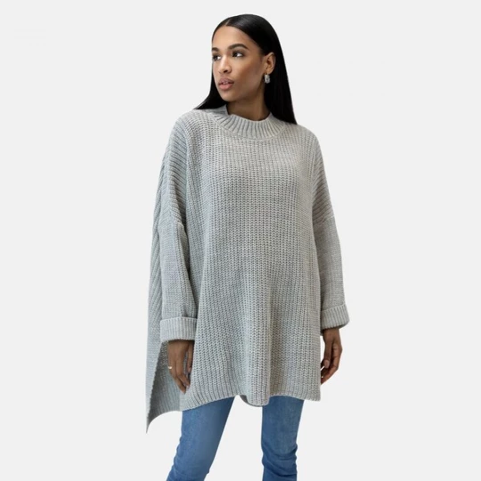 Foto van product Elara Trui grijs gemêleerd