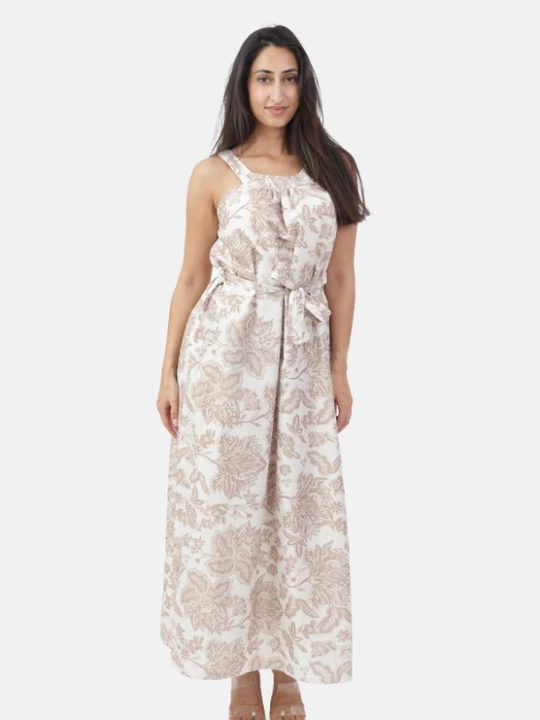 Foto van product Elara Zomerjurk camel / lichtbruin