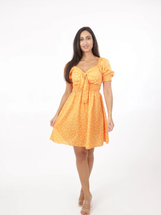 Foto van product Elara Zomerjurk oranje