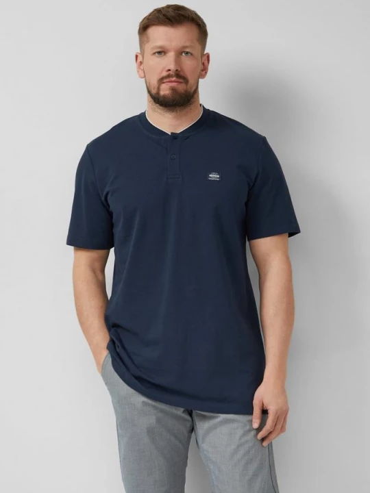 Foto van product Elastisch poloshirt met piquéstructuur s.Oliver blauw