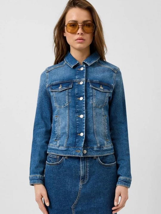 Foto van product Elastisch spijkerjack QS blauw